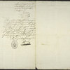 Freedom certificate of Pierre Toussaint