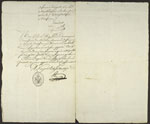 Freedom certificate of Pierre Toussaint