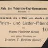 Ticket stub