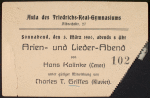 Ticket stub