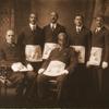 Harry A. Williamson and five fellow members of the Carthaginian Lodge no. 47 (Prince Hall)