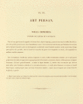 Art persan : toiles impriméés : figures de fleures et d'animaux. [text]
