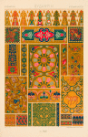 Art byzantin : mosaïques, émaux filigranés et broderies.