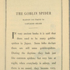 The goblin spider