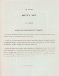 Moyen âge : XV siècle : flore conventionnelle et fleurons. [text]