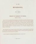 Renaissance : XVIe siècle : fresques et arabesques de Raphael : loges du Vatican. [text]