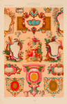 XVIIIe siècle : cartouches.