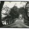 The rude bridge that arched the flood.