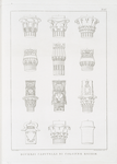 Diversi capitelli di colonne Egizie.