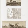 Veduta e pianta d'un Tempio d'Hermontis [Armant].