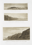Antioe veduta dal Nilo;  Convento della catena dal Nord al Sud; Veduta del medesimo convento dal Sud al Nord.