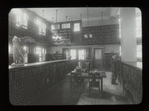 Aguilar Branch, 174 E. 110th St., Circulation Room , 1916, showing changes in the rear