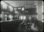 Aguilar Branch, 174 E. 110th St., Circulation Room , 1916, showing changes in the rear