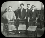 Hamilton Fish, men with chairs they are caning