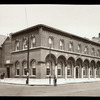Hunts Point, Policeman in front of library building