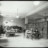 Music Library, large room at the Music Library, readers studying