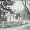 New Dorp: New Dorp Sub-branch, exterior view with fence