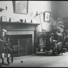 115th Street, girls reading by fireplace, children's reading room