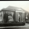 Port Richmond, partially ivy-covered branch building