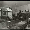 St. Agnes, interior view, reading room