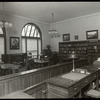 St. Agnes, interior view, reading room