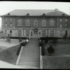 St. George, looking up steps and the terraced hill below St. George Branch, "Taken in Jan. 1915 from the roof of a moving van.  E.W.C."