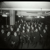 Seward Park interior views, East Side Debating Club meeting