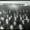 Seward Park, interior views, East Side Debating Club meeting [closer view]
