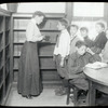 Seward Park, American history shelves at 3:20, one book left