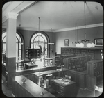 67th Street, interior view, circulation room