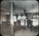 67th Street, men reading, man and woman by desk