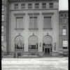 67th Street, exterior in the snow