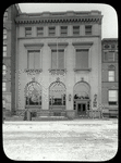 67th Street, exterior in the snow