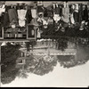 Stapleton, Exchange Book Wagon, showing children lined up