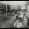 Tremont, interior views, Adult reading room, sun coming in on a few readers at tables