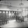 Webster: Interior views, Webster Bohemian Reading Room
