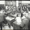 Woodstock:  Circulation room at night