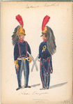 Bataafsche Republiek. Linie Dragonder. 1805