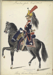 Bataafsche Republiek. Reg. Linie Dragonder. 1805