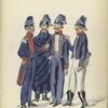 Bataafsche Republiek. Schotsch (?) Dragonder in Stillkleidung. 1805