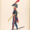 Bataafsche Republiek. Artillerie Officier. 1805