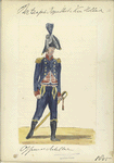 Bataafsche Republiek en Koninklijk. Holland. Officier Artillerie. 1805