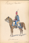 Bataafsche Republiek. Gendarmerie.  1805
