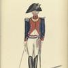 Bataafsche Republiek. Officier de Infanterie (Linie). 1805