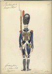 Bataafsche Republiek. Grenadier 3-e en 4-e Linie Inf. Regiment. 1805