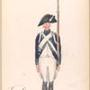 Bataafsche Republiek. Fuselier 3-e en 4-e Linie Inf. Regiment. 1805