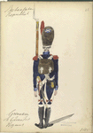 Bataafsche Republiek. Grenadier 5-e en 6-e Linie Inf. Regiment. 1805