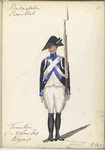 Bataafsche Republiek. Fusilier 5-e en 6-e Linie Inf. Regiment. 1805