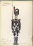 Bataafsche Republiek. Greandier 7-e en 8-e Linie Inf. Regiment. 1805