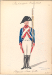 Bataafsche Republiek. Regiment Saxe Gotha. 1805